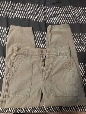 American Eagle Green Utility Pants